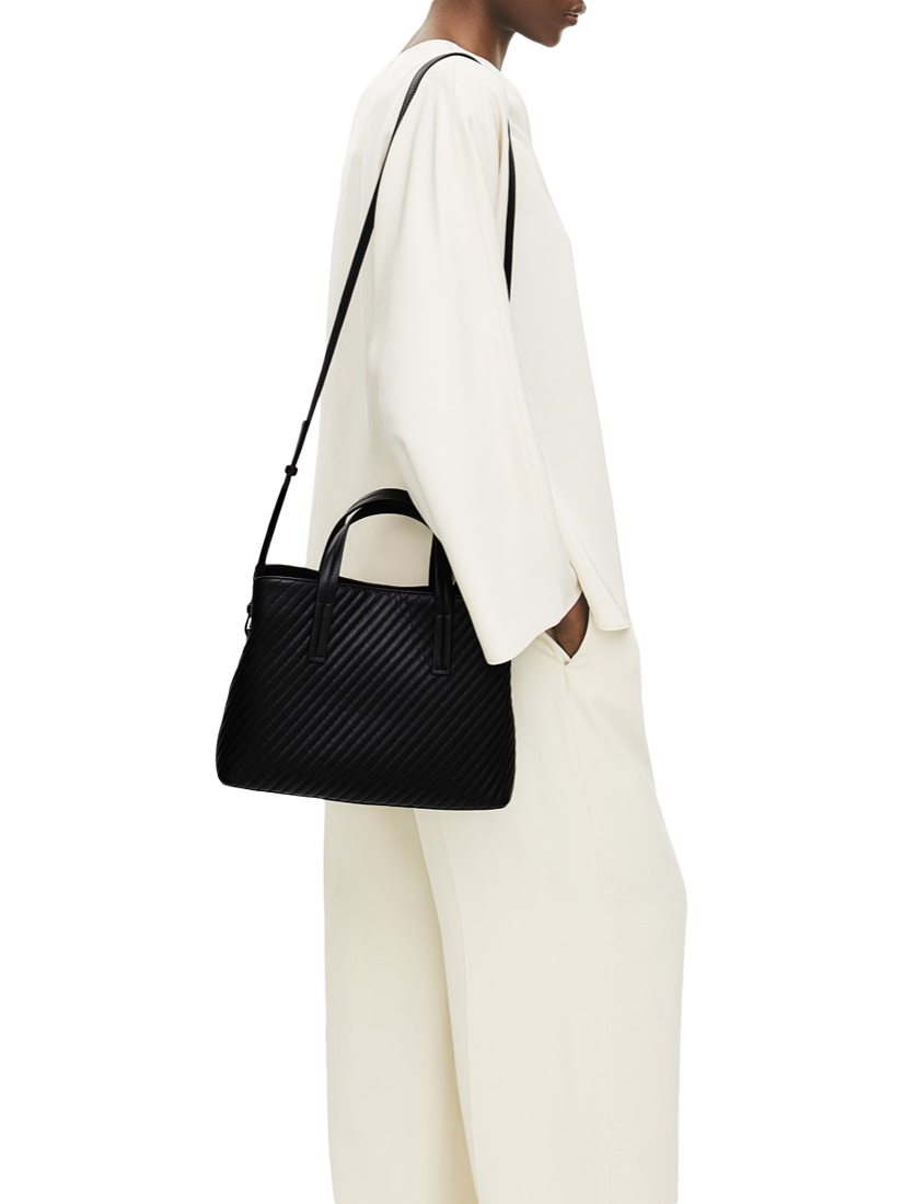 Product image 6 of 6, which shows Radley Dukes Place Quilted Grab Bag, Black