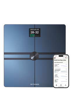 Withings Body Comp Smart Bathroom Scale, Black