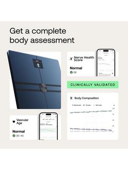 Withings Body Comp Smart Bathroom Scale - view 2, Black