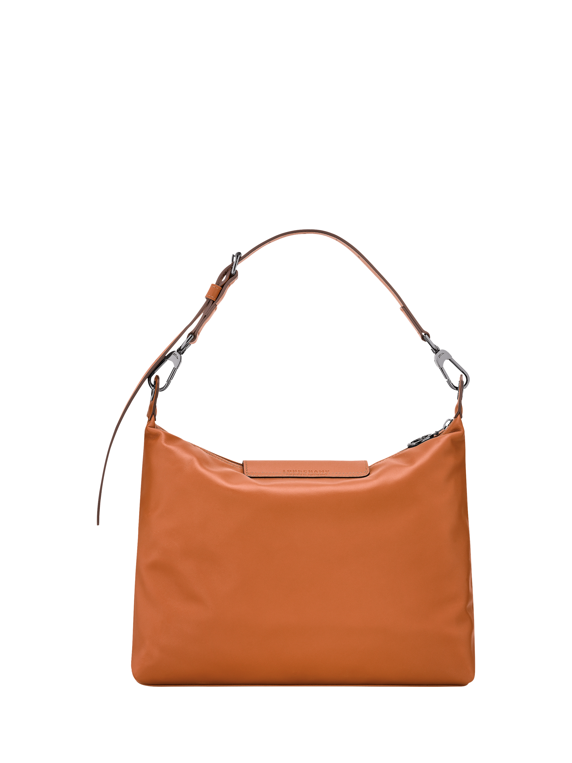 Product image 4 of 6, which shows Longchamp Le Pliage Xtra Medium Leather Shoulder Bag, Cashew