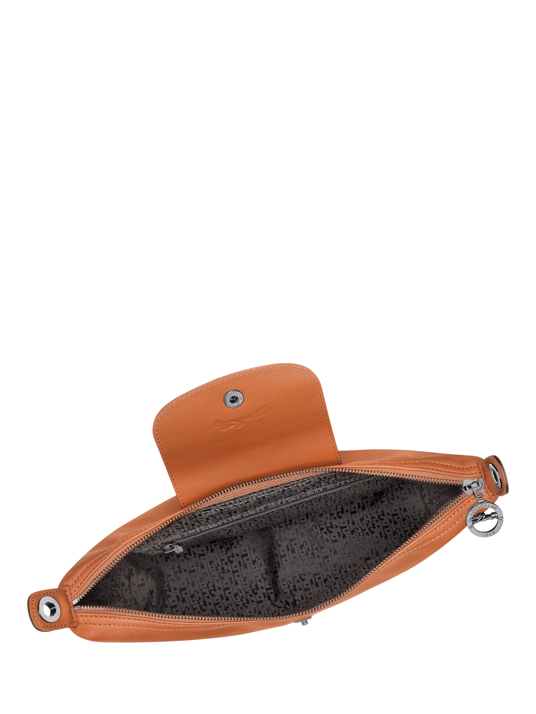 Product image 5 of 6, which shows Longchamp Le Pliage Xtra Medium Leather Shoulder Bag, Cashew