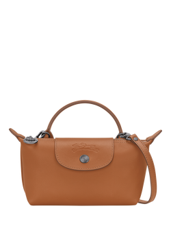 Longchamp Le Pliage Xtra XS Pouch, Cashew