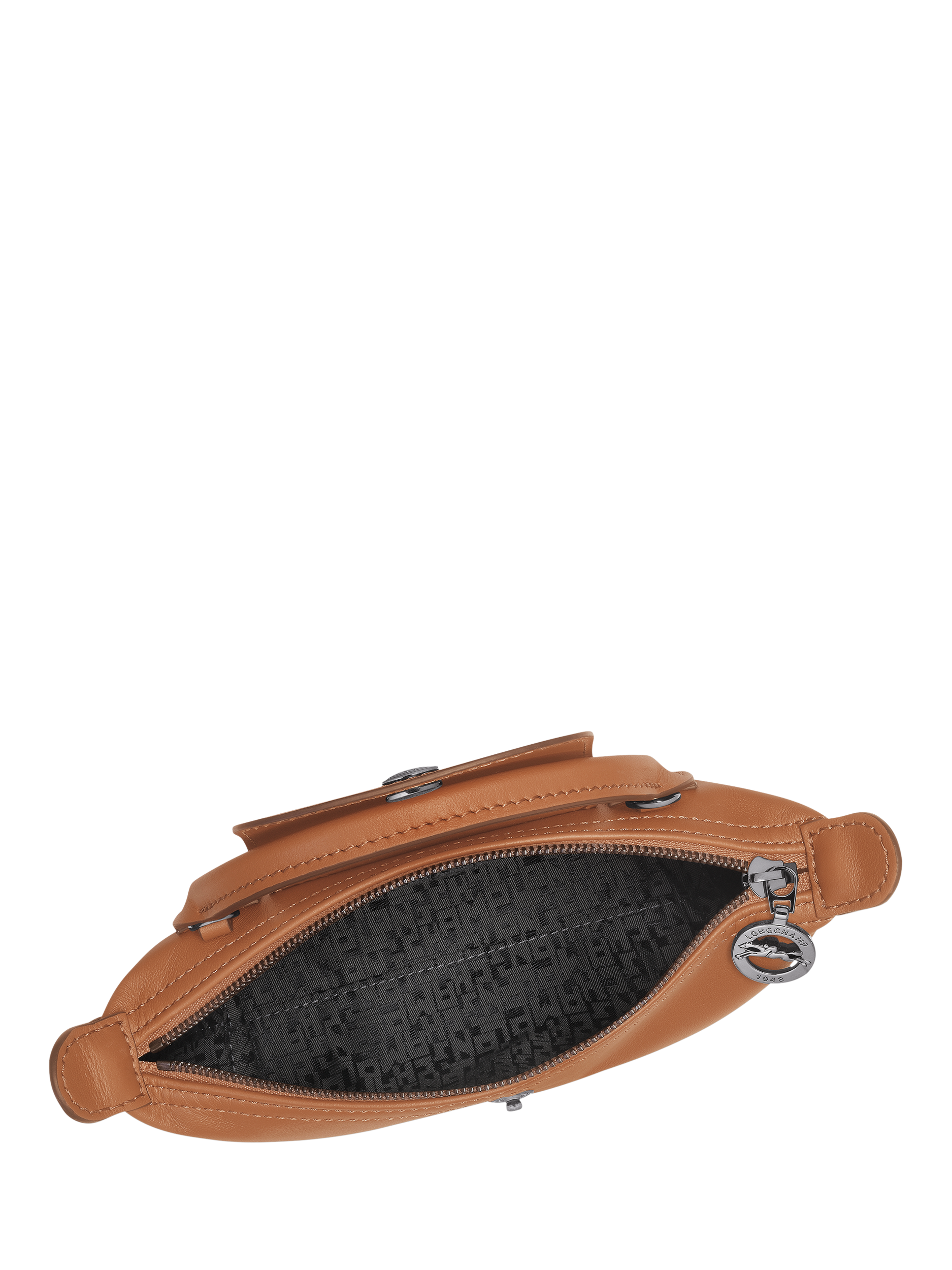 Product image 5 of 6, which shows Longchamp Le Pliage Xtra XS Pouch, Cashew