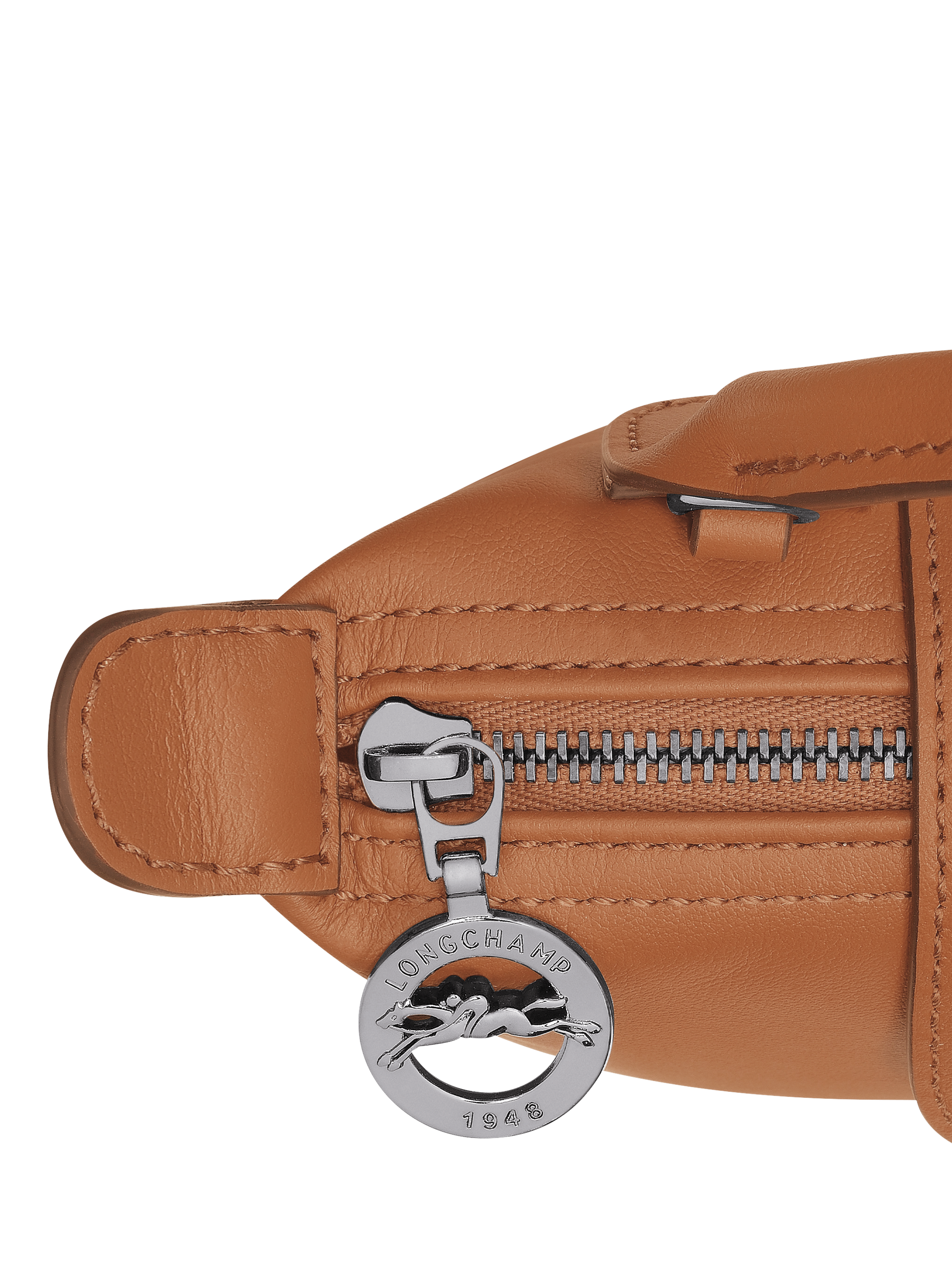 Product image 6 of 6, which shows Longchamp Le Pliage Xtra XS Pouch, Cashew