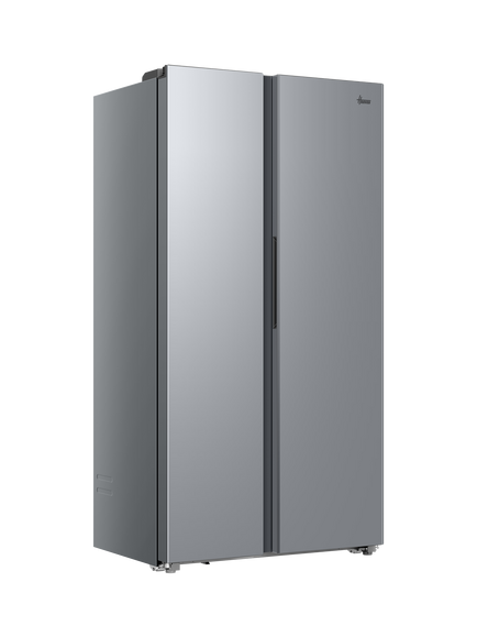 Hoover HONSQ2T918EXK Freestanding 60/40 Fridge Freezer, Inox - view 2, Inox