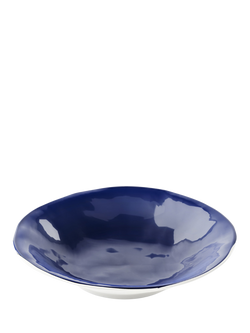 Guzzini Riviera Melamine Picnic Side Plate, 25cm, Blue, Blue