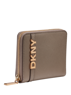 DKNY Avil Small Zipped Wallet - view 2, Mink