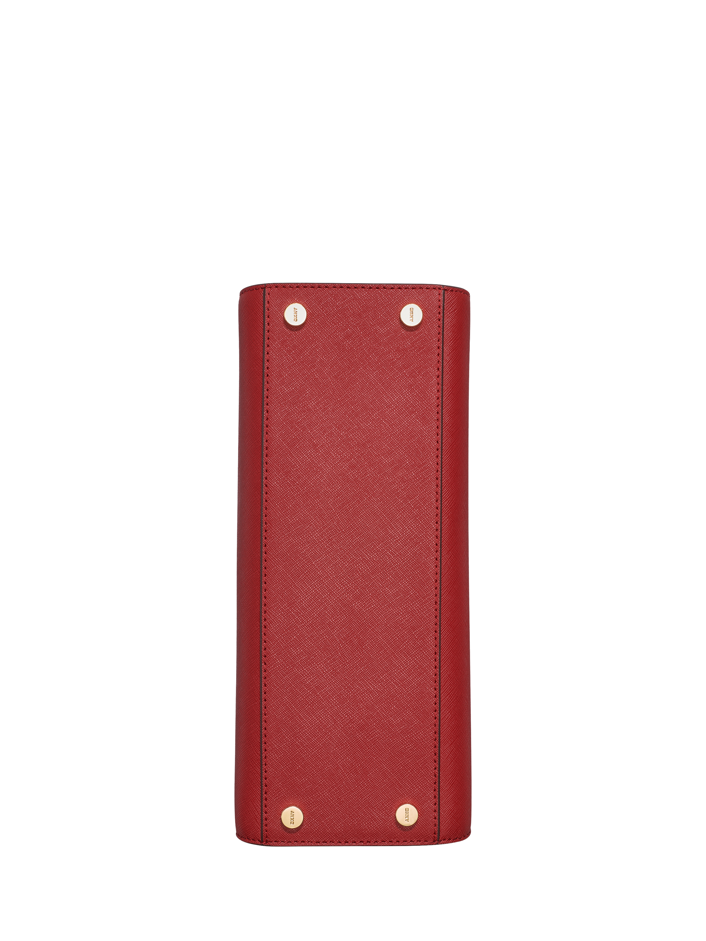 Product image 4 of 5, which shows DKNY Foster Leather Satchel Bag, Bright Red