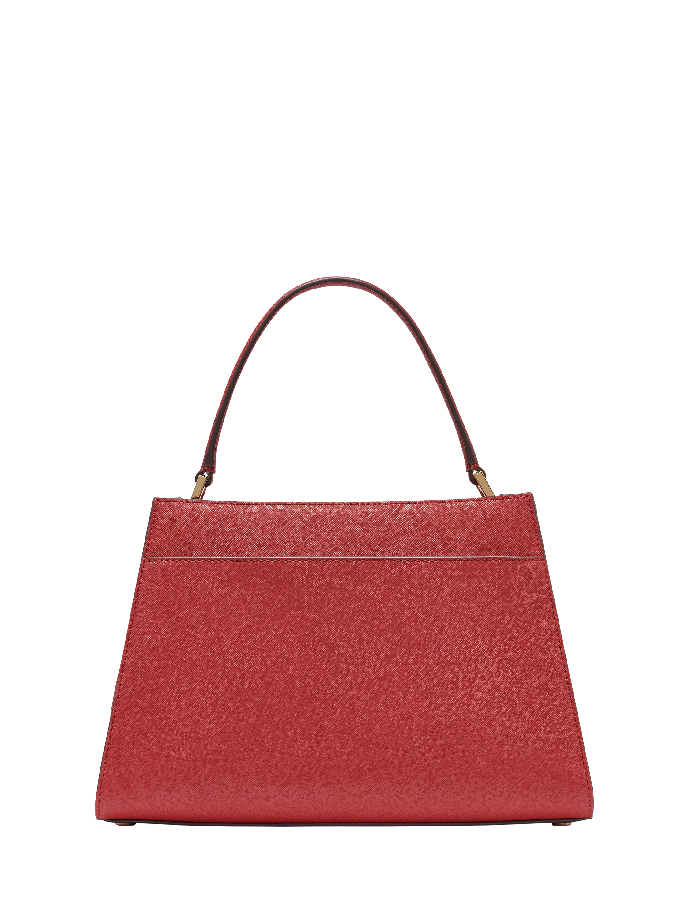 Product image 5 of 5, which shows DKNY Foster Leather Satchel Bag, Bright Red
