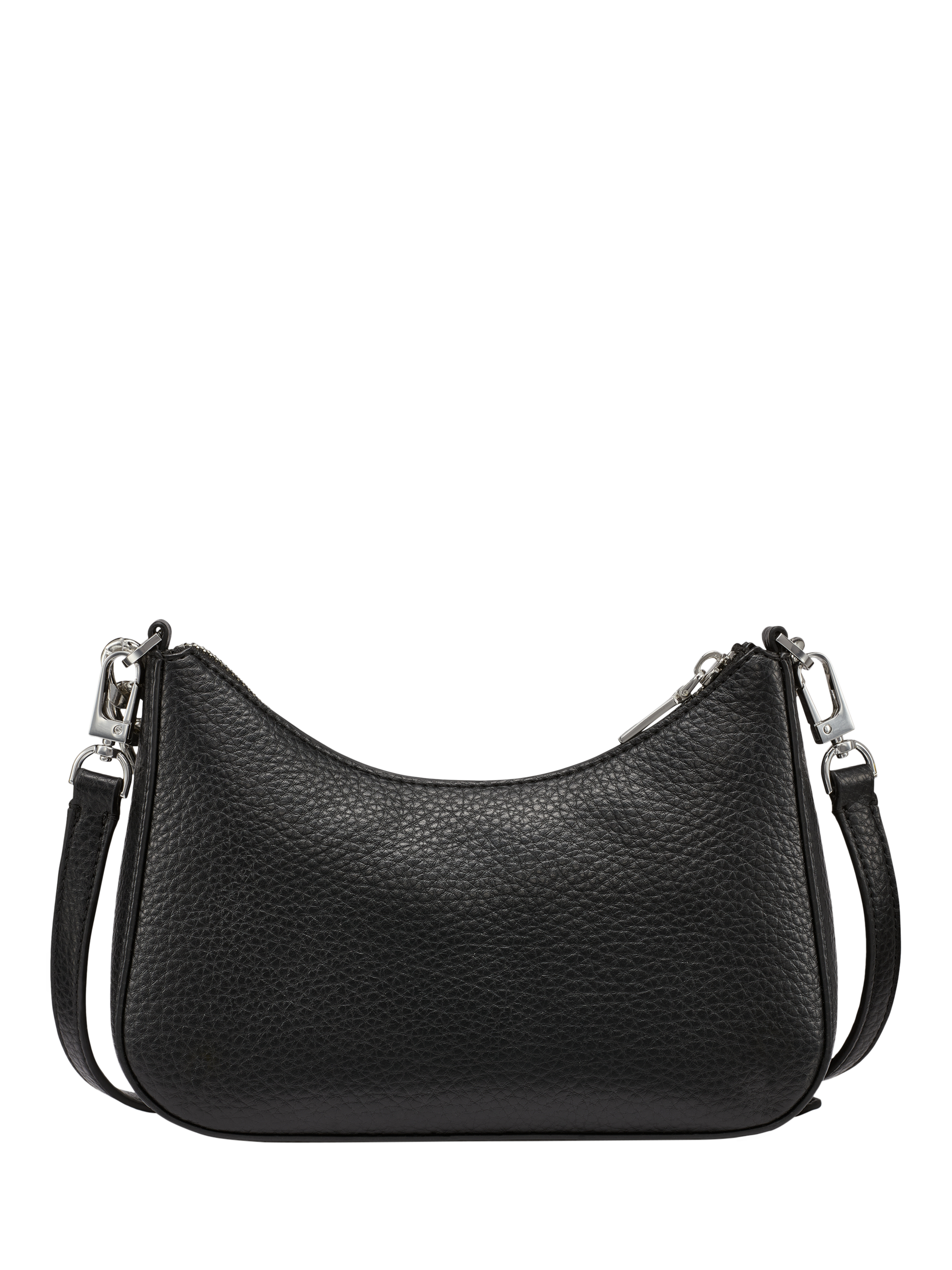 Product image 4 of 5, which shows DKNY Jenna Demi Crossbody Bag, Black/Silver