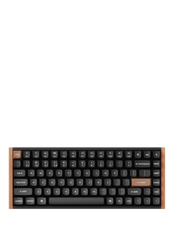 Keychron K2 HE Wireless Magnetic Switch Custom Keyboard, Black, Black