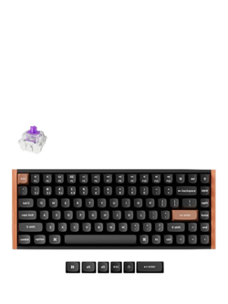 Keychron K2 HE Wireless Magnetic Switch Custom Keyboard, Black - view 2, Black