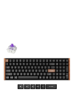 Keychron K4 HE Wireless Magnetic Switch Keyboard, Black - view 2, Black