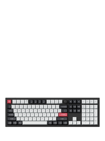 Keychron Q6 HE Wireless Custom Keyboard, Black, Black