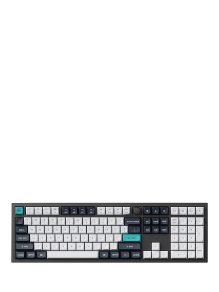 Keychron Q6 Max Wireless Mechanical Keyboard, Black, Black