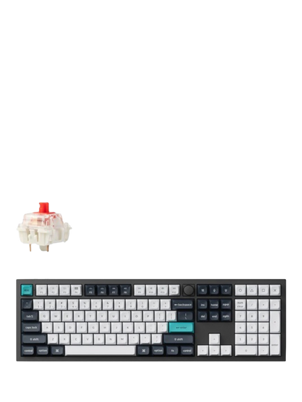 Keychron Q6 Max Wireless Mechanical Keyboard, Black - view 2, Black