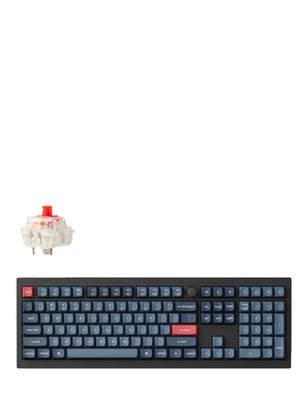 Keychron V6 Max Wireless Custom Mechanical Keyboard, Black - view 2, Black