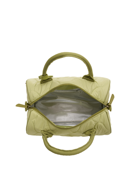 Guzzini Greta Bowler Cooler Lunch Bag, 11L, Sage - view 2, Sage