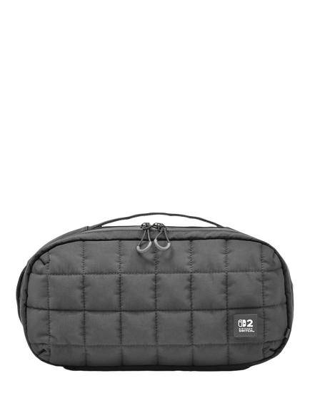 Hori Puff Pouch for Nintendo Switch 2, Black, Black