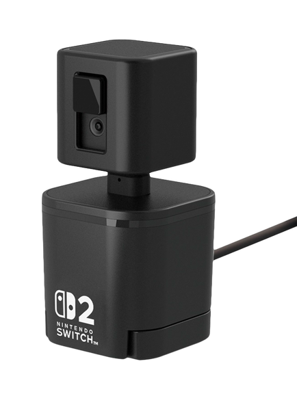 Hori USB Camera for Nintendo Switch 2, Black, Black