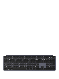 Keychron B6 Pro Ultra-thin Wireless Keyboard, Grey, Grey