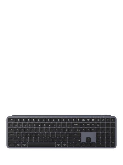 Keychron B6 Pro Ultra-thin Wireless Keyboard, Grey, Grey