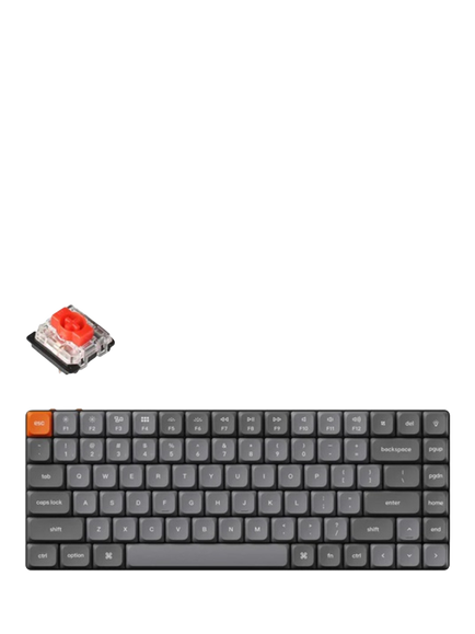 Keychron K3 Max Wireless Mechanical Keyboard, Black - view 2, Black