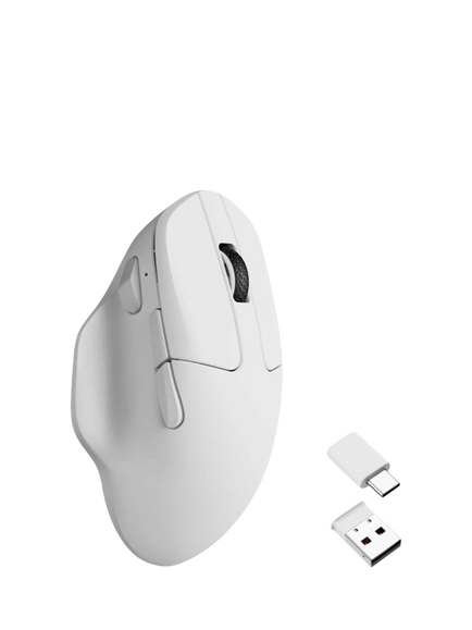 Keychron M7-A23 Wireless Mouse, White, White