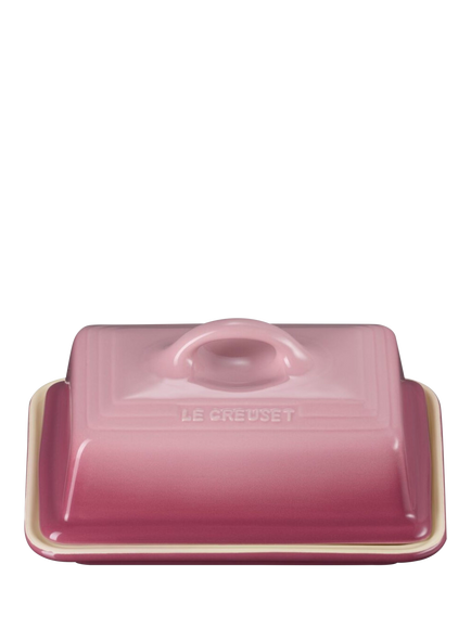 Le Creuset Stoneware Butter Dish - view 2, Rose Quartz