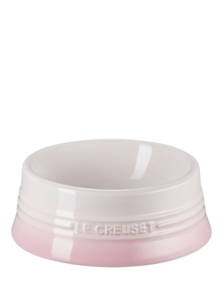 Le Creuset Stoneware Large Pet Bowl, Shell Pink, Shell Pink