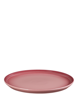 Le Creuset Stoneware Coupe Side Plate, 22cm, Rose Quartz, Rose Quartz