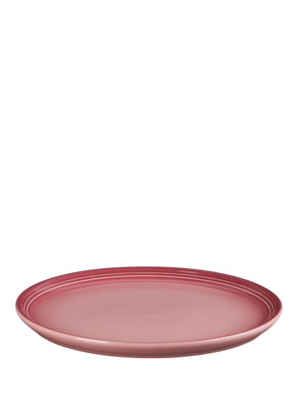 Le Creuset Stoneware Coupe Side Plate, 21.8cm, Rose Quartz
