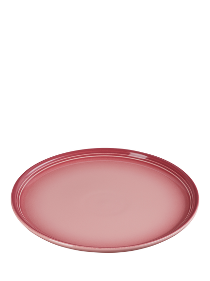 Le Creuset Stoneware Coupe Side Plate, 21.8cm - view 2, Rose Quartz
