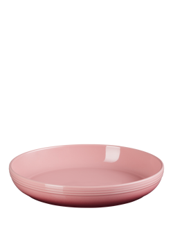 Le Creuset Stoneware Pasta Bowl, 21.7cm, Rose Quartz, Rose Quartz