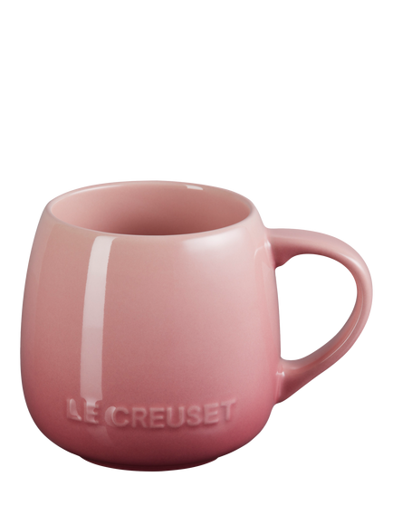 Le Creuset Stoneware Coupe Mug, 320ml, Rose Quartz