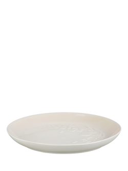 Le Creuset Stoneware Jardin Plate, 22cm, Meringue