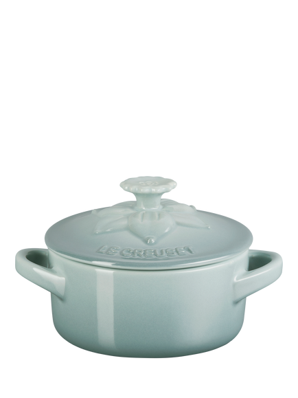 Le Creuset Stoneware Jardin Petite Round Casserole, Sea Salt