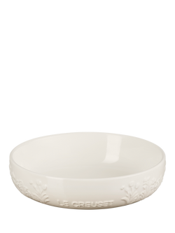 Le Creuset Stoneware Jardin Bowl, 18cm, Meringue