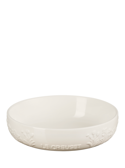Le Creuset Stoneware Jardin Bowl, 18cm, Meringue