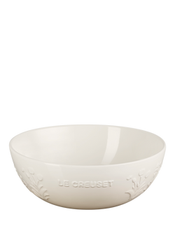 Le Creuset Stoneware Jardin Multi Bowl, 25cm, Meringue