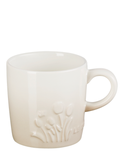 Le Creuset Stoneware Jardin Mug, 200ml, Meringue