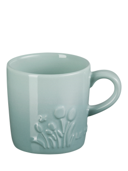 Le Creuset Stoneware Jardin Mug, 200ml, Sea Salt