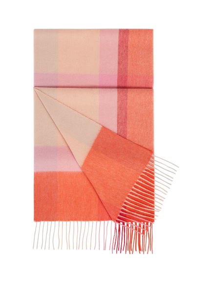OSPREY LONDON Skye Cashmere & Wool Blend Scarf, Brights