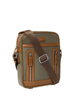 OSPREY LONDON Frontline Messenger Bag - view 2, Khaki/Chestnut