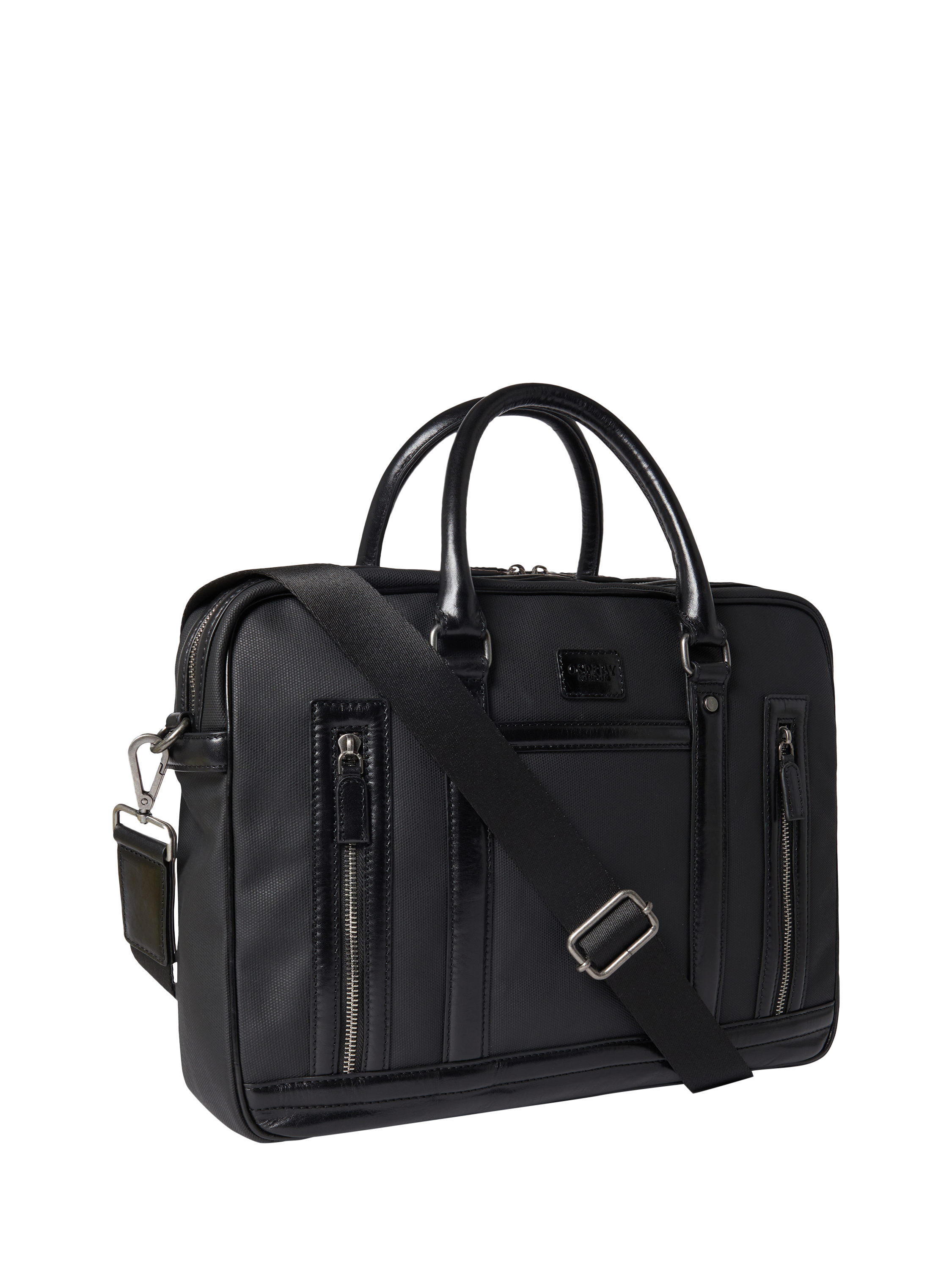 Product image 2 of 6, which shows OSPREY LONDON Frontline Laptop Bag, Black