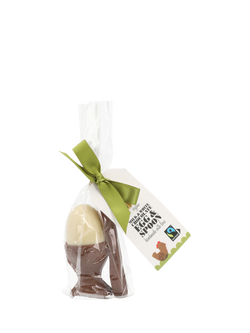 Cocoa Loco Chocolate Egg and Spoon, 100g, Multi