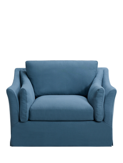 John Lewis Bude Armchair, Ocean Linen