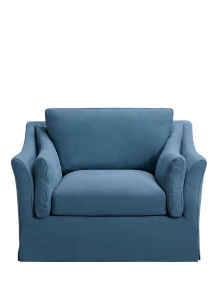 John Lewis Bude Armchair, Ocean Linen