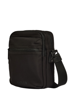 Antler Icon Crossbody Bag, Black