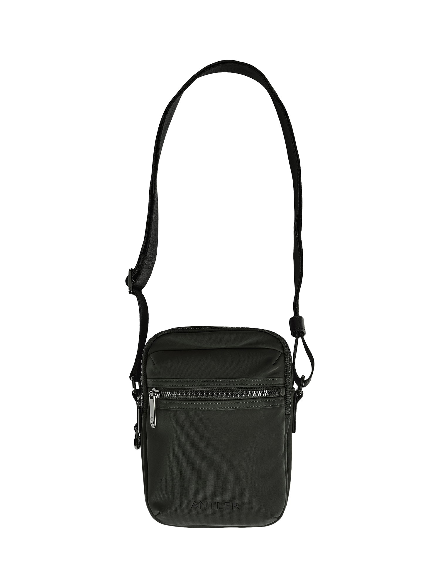 Product image 4 of 4, which shows Antler Icon Crossbody Bag, Dark Khaki